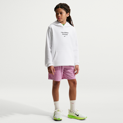 Sudadera con gorro sin cierre de vóleibol para niños talla grande Nike