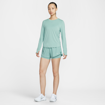 Nike Dri-FIT One Women's Mid-rise 8cm (approx.) 2-in-1 Shorts