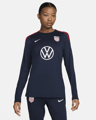 Женские  USA Strike Nike Dri-FIT Soccer Crew-Neck Top