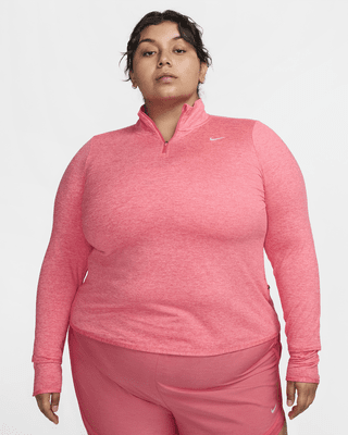 Женские  Nike Dri-FIT Swift Element UV 1/4-Zip Top (Plus Size) для бега