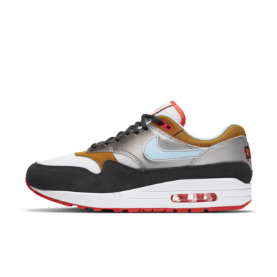 nike air max 1 mens red and white