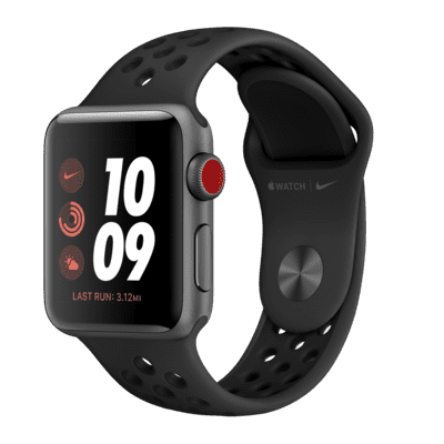 Apple Watch Nike+ Series 3 (GPS + Cellular) 42mm Open Box Running 