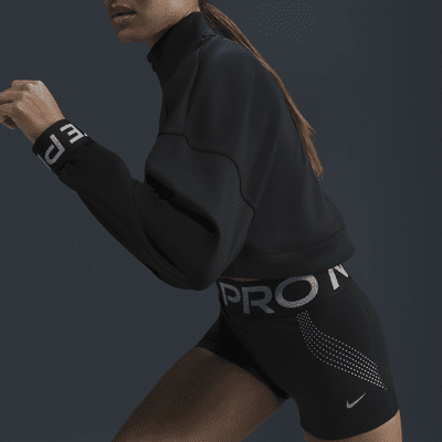 Nike Pro Sculpt Bike-Shorts (ca. 8 cm) mit hohem Taillenbund (Damen)