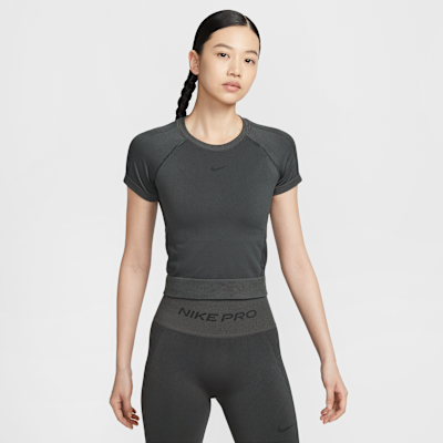 Nike Pro Seamless เสื้อยืดผู้หญิง Dri-FIT