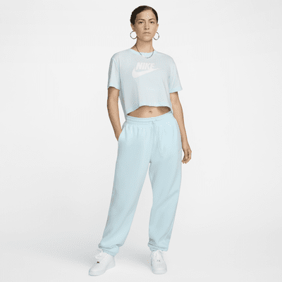 Playera cropped con logotipo para mujer Nike Sportswear Essential