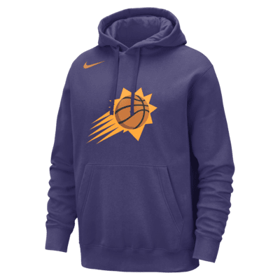 Felpa pullover in fleece con cappuccio Phoenix Suns Club Nike NBA – Uomo