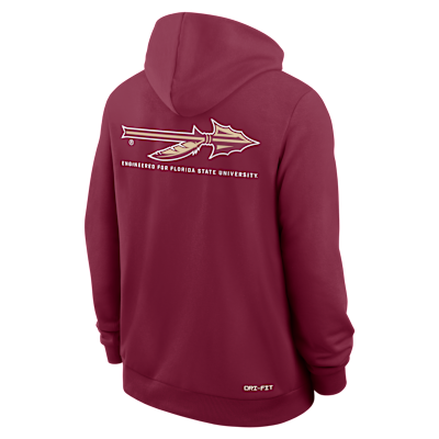 Florida State Sideline Men's Nike Dri-FIT College Full-Zip Hoodie