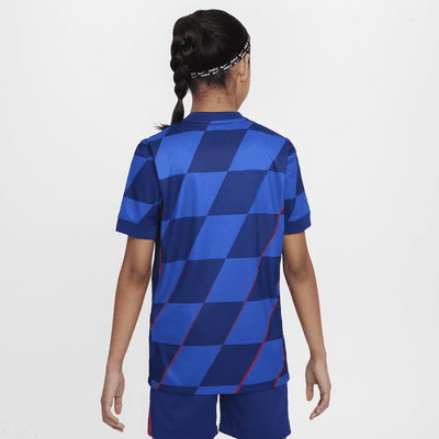 Segunda equipación Stadium Croacia 2024/25 Camiseta de fútbol Replica Nike Dri-FIT - Niño/a