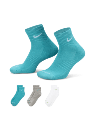 Nike Everyday Plus Cushioned Training Ankle Socks (3 Pairs). Nike UK