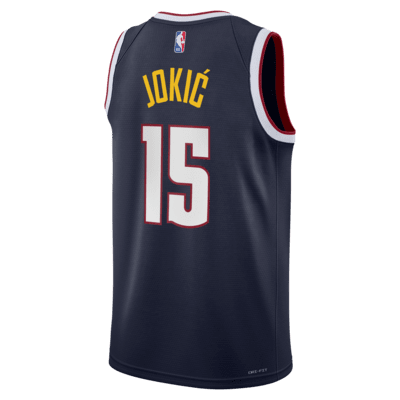 Nikola Jokić Denver Nuggets 2024/25 Icon Edition Big Kids' Nike NBA Swingman Jersey