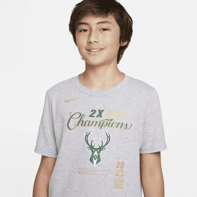 T-shirt Nike NBA Milwaukee Bucks pour ado