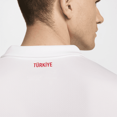 Turkije 2024/25 Stadium Thuis Nike Dri-FIT replica voetbalshirt voor heren