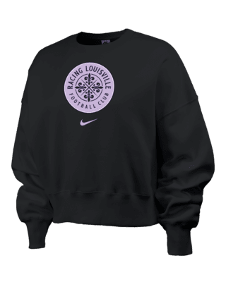 Женский свитшот Racing Louisville FC Phoenix Fleece Nike NWSL Crew-Neck