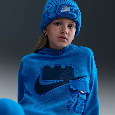 Huvtröja Nike x LEGO® Collection i oversize-modell för ungdom