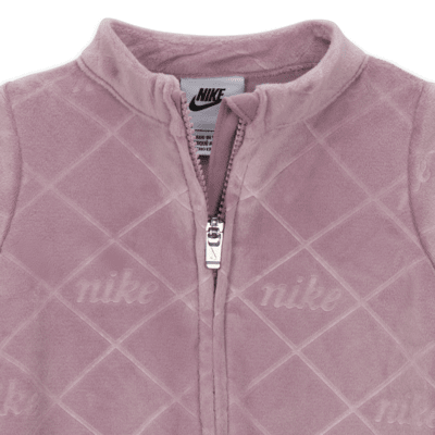 Nike Baby (0-9M) Cozy Monogram Coverall