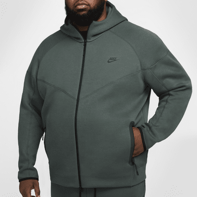 Pánská mikina s kapucí a dlouhým zipem Nike Sportswear Tech Fleece Windrunner