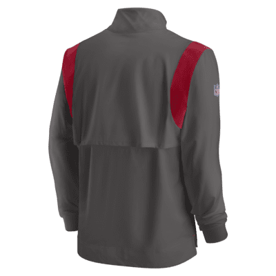 Tampa Bay Buccaneers Nike Sideline Bomber Full-Zip Jacket - Pewter