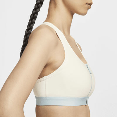 Nike Swoosh Women's Medium-Support Padded Zip-Front Sports Bra