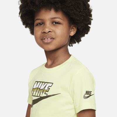 Nike Stripe Scape Futura Tee Little Kids' Dri-FIT T-Shirt. Nike JP