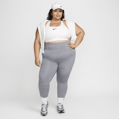 Nike One Women's High-Waisted 7/8 Leggings with Pockets (Plus Size)