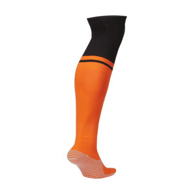 orange nike football socks