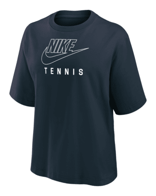 Женская футболка Nike Swoosh Tennis Boxy для тенниса