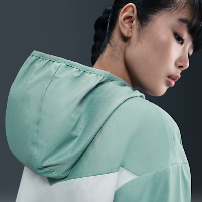 Chamarra con gorro de tejido Woven holgada para mujer Nike Sportswear Windrunner