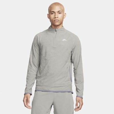 nike men's half zip running top