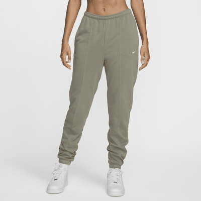 Pantalon de survêtement slim taille haute en tissu en molleton Nike Sportswear Chill Terry pour femme