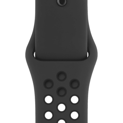 Apple Watch Nike Series 6 (GPS + Mobilfunk) mit Nike Sportarmband 44-mm-Aluminumgehäuse in Space Gray