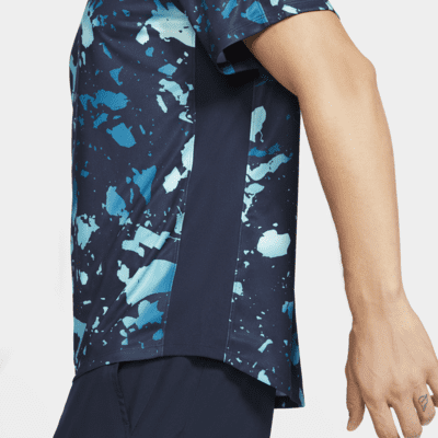 NikeCourt Dri-FIT Victory Men's Printed Tennis Top