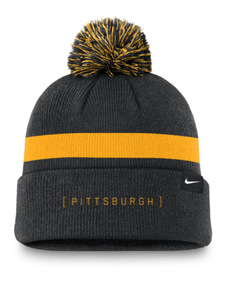 Мужские  Pittsburgh Pirates Hometown Peak Nike MLB Cuffed Pom Beanie