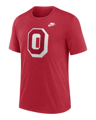 Мужская футболка Ohio State Buckeyes Blitz Evergreen Legacy Primary Nike College