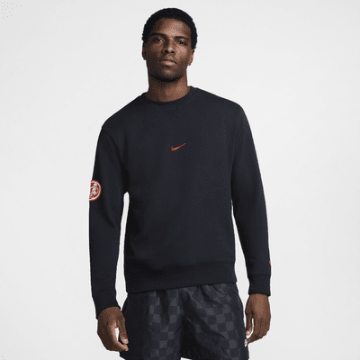 Sudadera de cuello redondo de French Terry para hombre Nike Sportswear Club Fleece