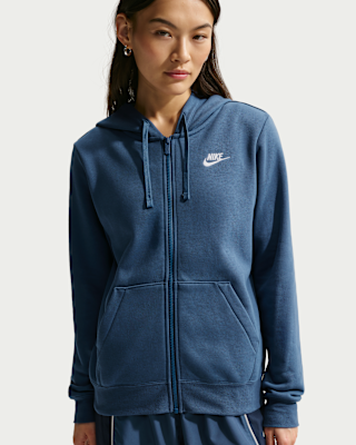 Женское худи Nike Sportswear Club Fleece Full-Zip Hoodie