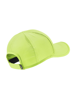 Nike Aerobill Featherlight Dri-Fit Black Unisex Tennis Running Adjustable  Hat Cap at  Women's Clothing store