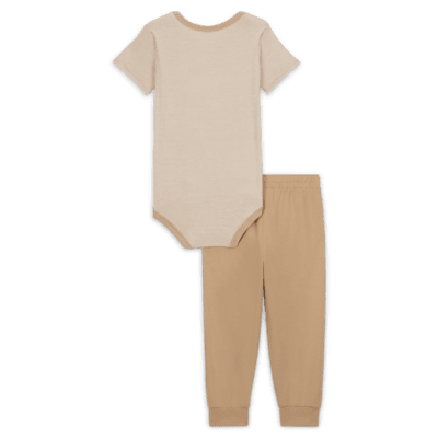 Nike Baby (12-24M) Striped Bodysuit and Joggers Set