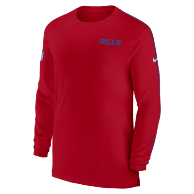 Buffalo Bills Sideline Coach Men's Nike Dri-FIT NFL Long-Sleeve Top