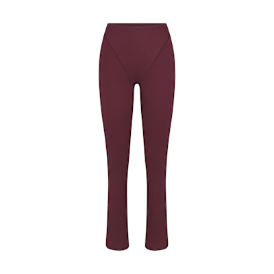 Leggings rectos de tiro alto con panel en V para mujer NikeSKIMS Matte