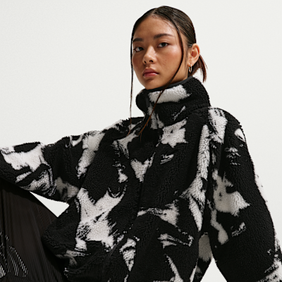 나이키 스포츠웨어 여성 오버사이즈 하이파일 플리스 탑