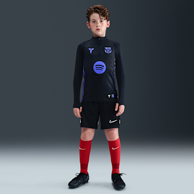 Segunda equipación Strike FC Barcelona Camiseta de entrenamiento de fútbol para antes del partido Kobe Dri-FIT - Niño/a