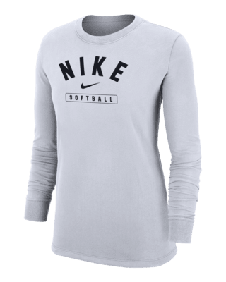 Женская футболка Nike Softball Long-Sleeve