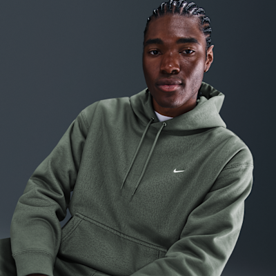 Nike Solo Swoosh-hættetrøje til mænd