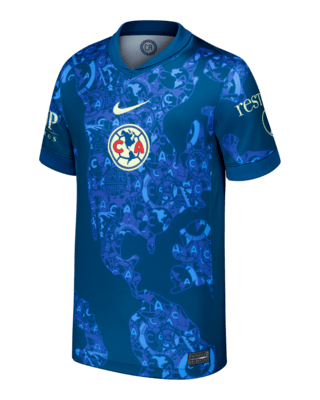 Мужские джерси Henry Martín Club America 2024/25 Stadium Away Nike Dri-FIT Soccer Jersey