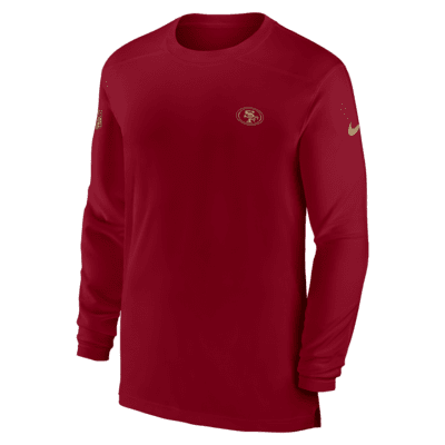 Nike Dri-FIT Sideline Coach (NFL San Francisco 49ers) Men's Long-Sleeve Top