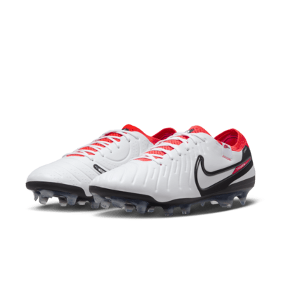 Tacos de fútbol de corte low para terreno firme Nike Tiempo Legend 10 Elite