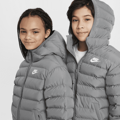 Nike Sportswear Lightweight Synthetic Fill Older Kids' Loose Hooded Jacket