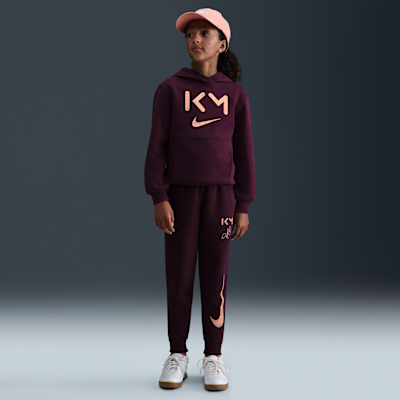 Felpa con cappuccio Kylian Mbappé Club Fleece con Dri-FIT – Ragazzo/a