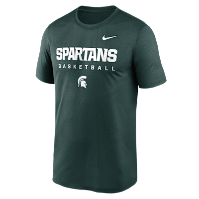 Michigan State Courtside Basketball Legend