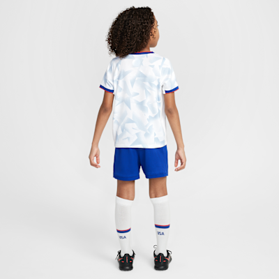 USWNT 2025 Stadium Home (Women's Team) Little Kids' Nike Soccer Replica 3-Piece Kit